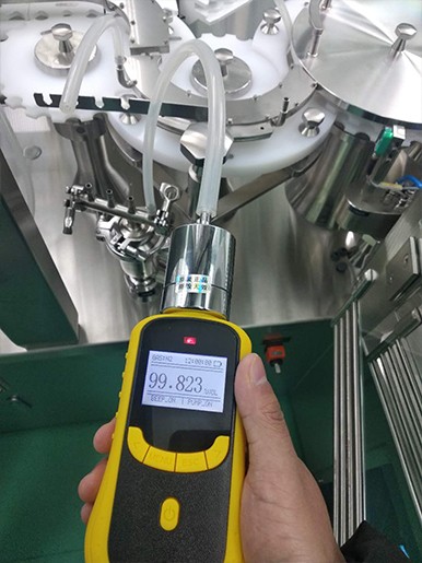 氣體生產/精密設備行業氮氣檢測儀案例